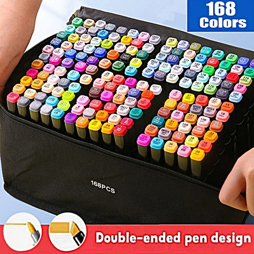 120 168x colouring pens dual - 120/168x,