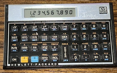 Hewlett packard 11c - hewlett, hp