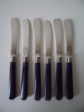 Set of 6 Antique EPNS Butter