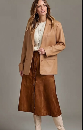 Womens y2k camel - camel, beige