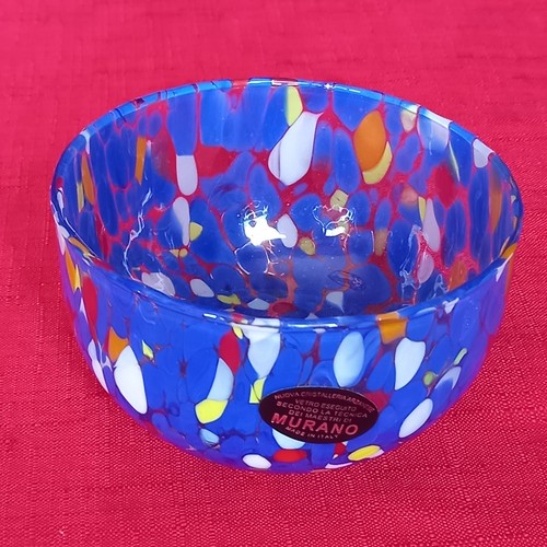Stunning murano blue splatter - stunning,