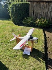 RC model aircraft Sportsman S with Radio Control unit Spektrum DX6 Never used.