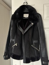 River Island Black Faux