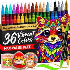 36 Acrylic Paint Markers -