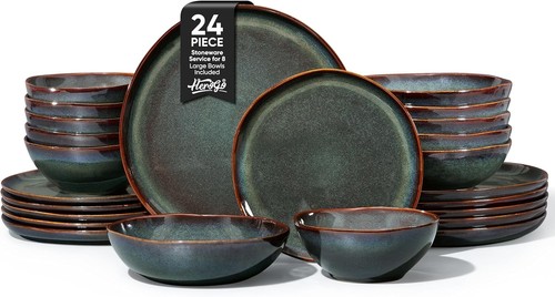Stoneware dinnerware sets 24 - sets,