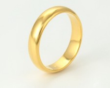 9K Yellow Gold Filled Lady Men