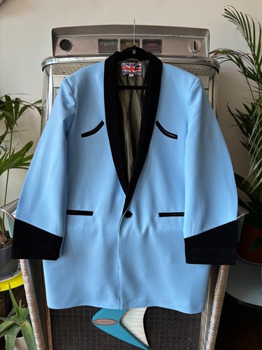 Teddy boy drape jacket chest - teddy,