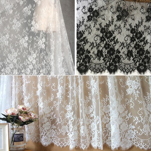 Soft eyelash lace tulle - eyelash, by