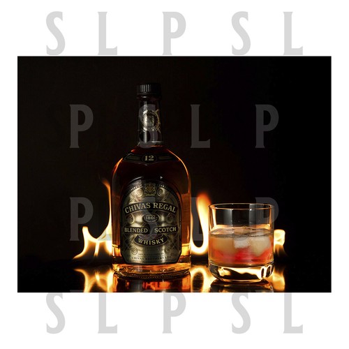 Chivas regal whiskey retro - whiskey,