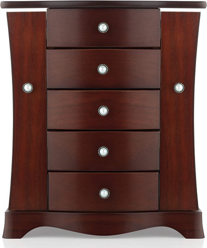 Elegant solid wood jewelry - jewelry, box