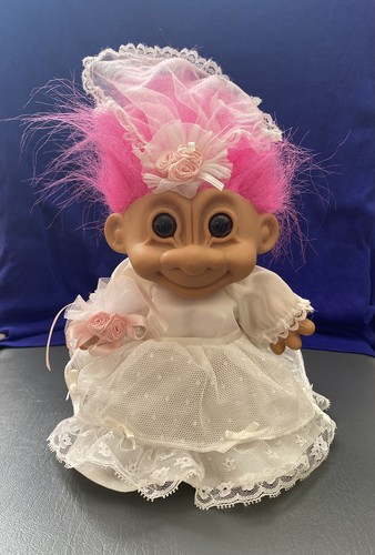 Russ berrie bride - troll, doll
