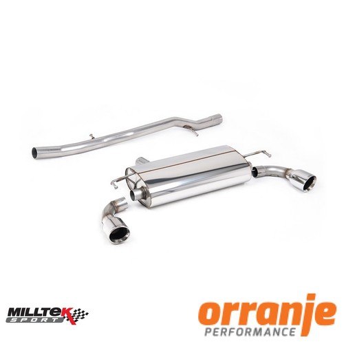 Milltek exhausts golf mk4 - milltek, vw