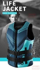 Life Jacket for Adult Water Sport Swimming Surf Raft Kayak Fishing Jet Ski Life 