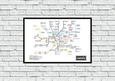 Oasis album poster - album,
