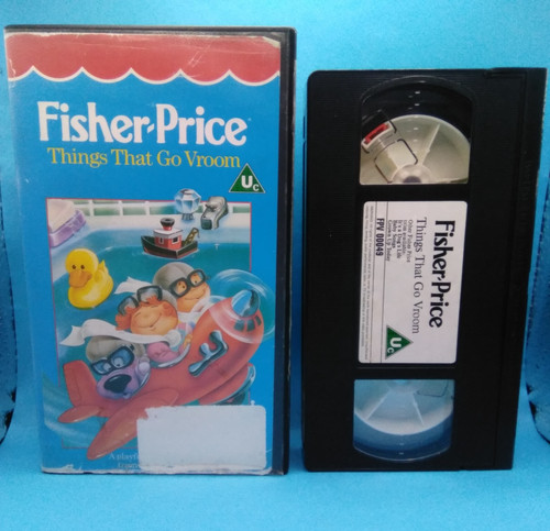 Vhs fisher price things that - fisher-price,