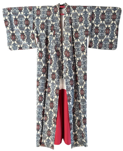 Japanese kimono vintage gown - japanese,