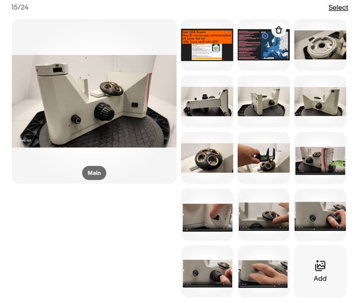 Leica dmil led microscope - dmil,