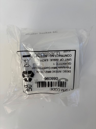 Openreach master socket nte5c - openreach,