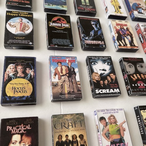 Retro movies mini vhs - 90's,