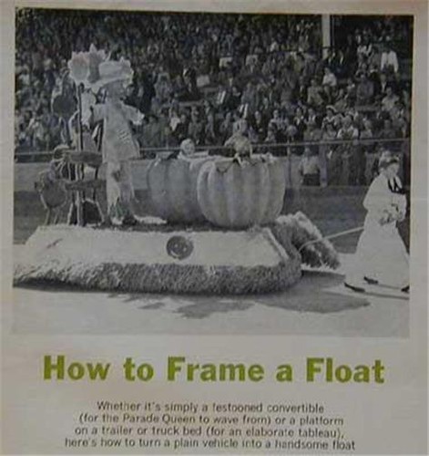 Parade float how - how-to, build
