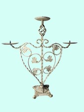 Vintage White Wrought Iron