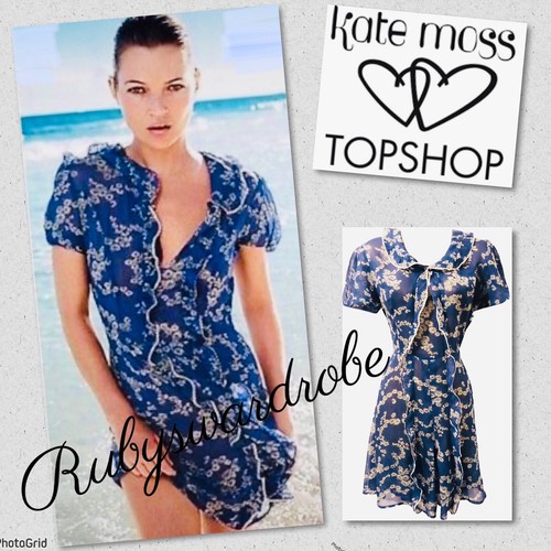 Kate moss topshop blue - moss,