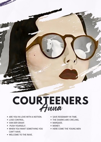 Courteeners anna print - anna,