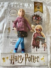 Harry Potter Luna Lovegood Wizarding World Doll with Wand & Quibbler Glasses