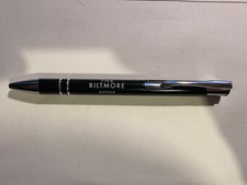 Black Pen - The Biltmore Hotel Mayfair (London) - 13.5cm - Metal Body Black Ink
