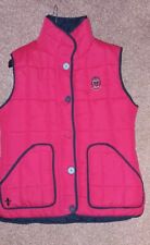 New Toggi Ladies Riding Padded Body Warmer Gilet Size 12 Pink
