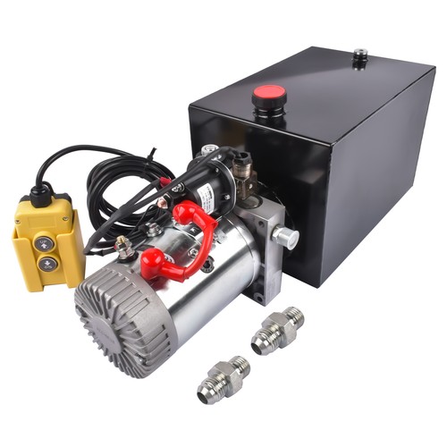 12v hydraulic pump quart - hydraulic,