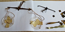 Vintage brass scales with