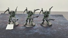Warhammer 40k Tyranid Warriors X3 Miniature Painted tabletop standard