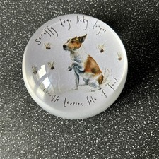Terrific Terrier Glass