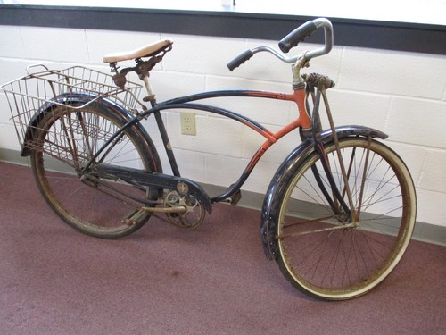 Barn find survivor - barn, bicycle