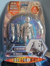 Doctor Who. Cyberman Figure. The Invasion. Collect & Build Range 2004