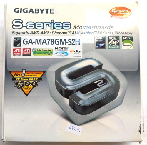 Gigabyte ma78gm s2h - ga-ma78gm-s2h, ddr2