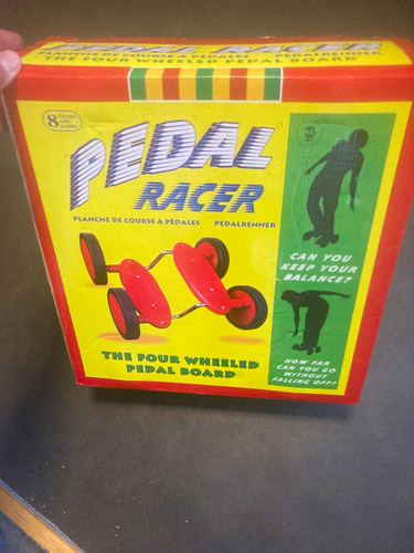 Pedal racer four wheeled - pedal,