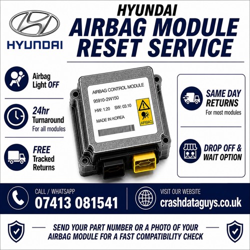 Hyundai airbag module reset - module,