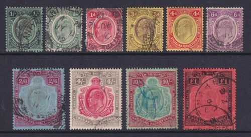 Nyasaland 1908 set - , £1