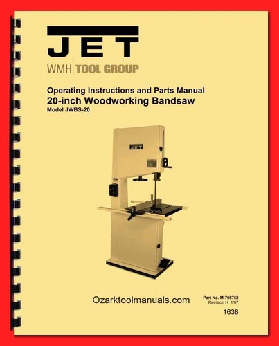 Jet jwbs wood band - jwbs-20, saw