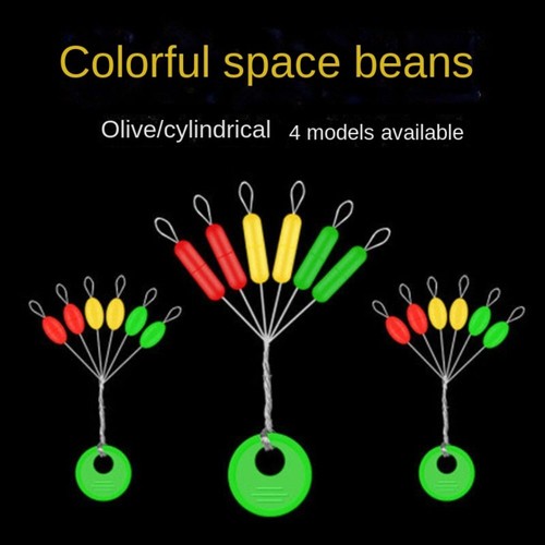 600pcs 100 groups float rubber - 600pcs,