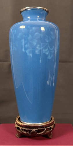 Rare japanese cloisonné vase - cloisonné,
