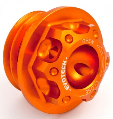 Engine oil cap - ergal, for
