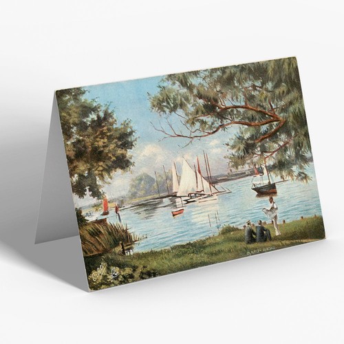 Greeting card vintage - -,