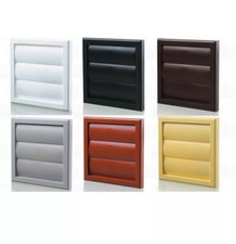 100mm 4" Louvred Grille/ Cowl/