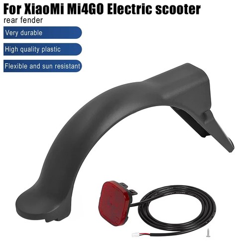 Rear mudguard fender taillight - mudguard,