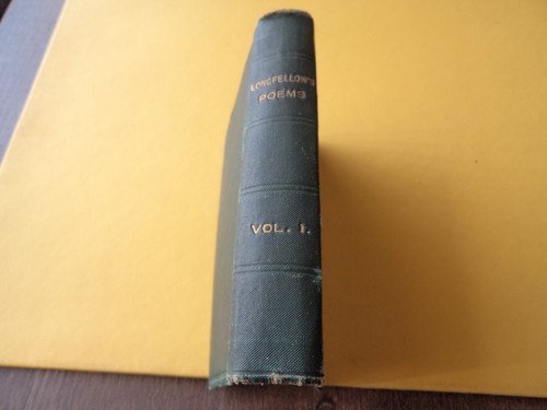 Miniature book longfellows - of,