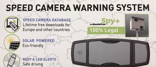 Speed camera warning system - camera,