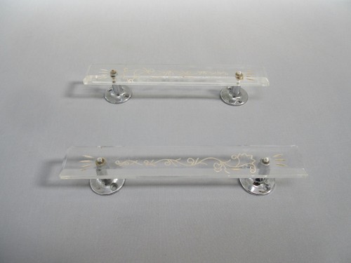 Pair vintage richmonde clear - pair,